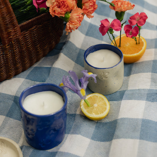 Lizbeth Diaz Ceramics x Rica Candle